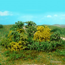 20 Arbustos naturales - Miniatura Heki 1646 composición