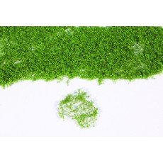 Flor realista verde mayo en panel de 28x14 cm - Miniatura Heki 15102