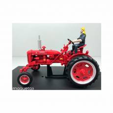 Tractor IH Farmall C con conductora - Edición Especial - Miniatura 1:32 - Replicagri REP179
