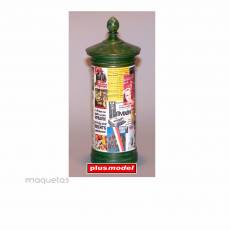 Kit columna de publicidad - Para Maquetar - Miniatura 1:35 - Plus Model 310