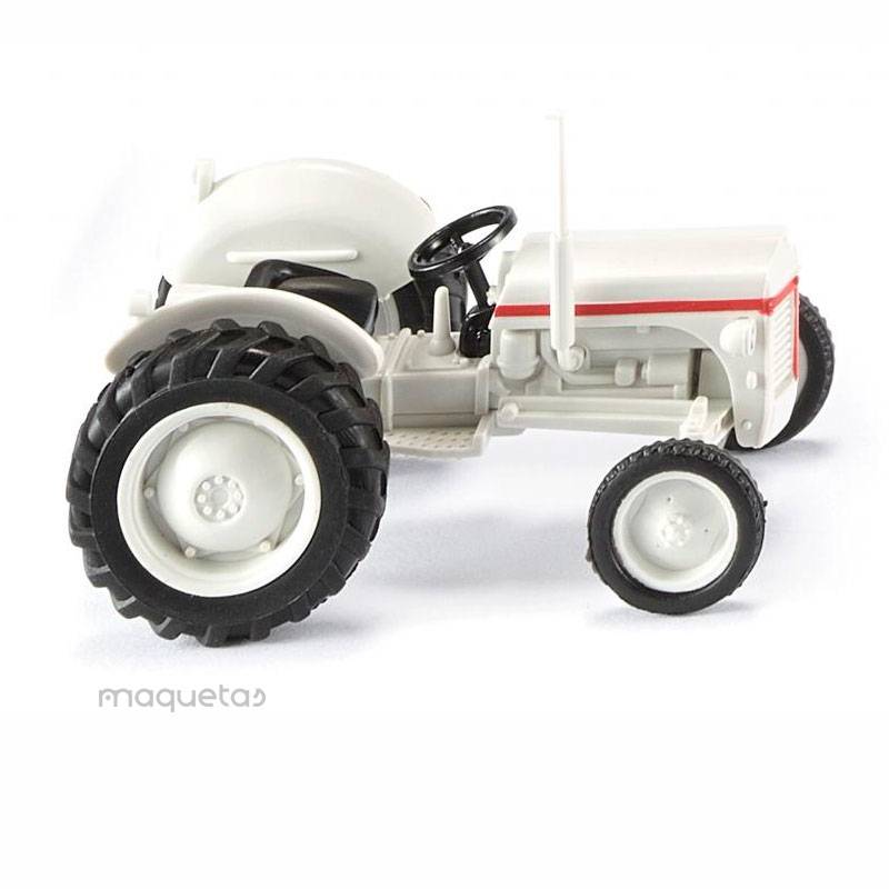 Tractor Ferguson TE en blanco hueso - Miniatura 1:87 - Wiking 089205
