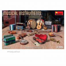 Instrumentos musicales - Para Maquetar - Miniatura 1:35 - MiniArt 35622