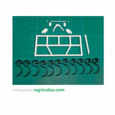 Cultivador de 3 m Nº1 en kit para montar - Miniaturas 1:32 - Artisan 01414