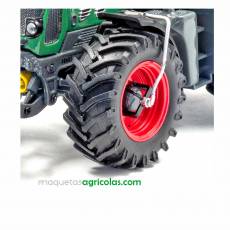 Tractor Fendt 818 Vario neumáticos anchos + inflado de neumáticos - Edición Limitada 999 - Réplica 1:32 - UH 6345