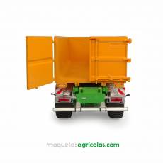 Remolque Joskin Cargo-LIFT con contenedor - Miniatura 1:32 - UH 6353 vista trasera