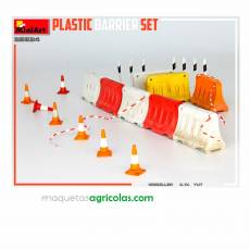 Set de barreras de plástico - Para Maquetar - Miniatura 1:35 - MiniArt 35634