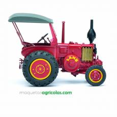 Tractor Lanz Bulldog D 9506 con cabina roja - Miniaturas 1:43 - Schuco 2844