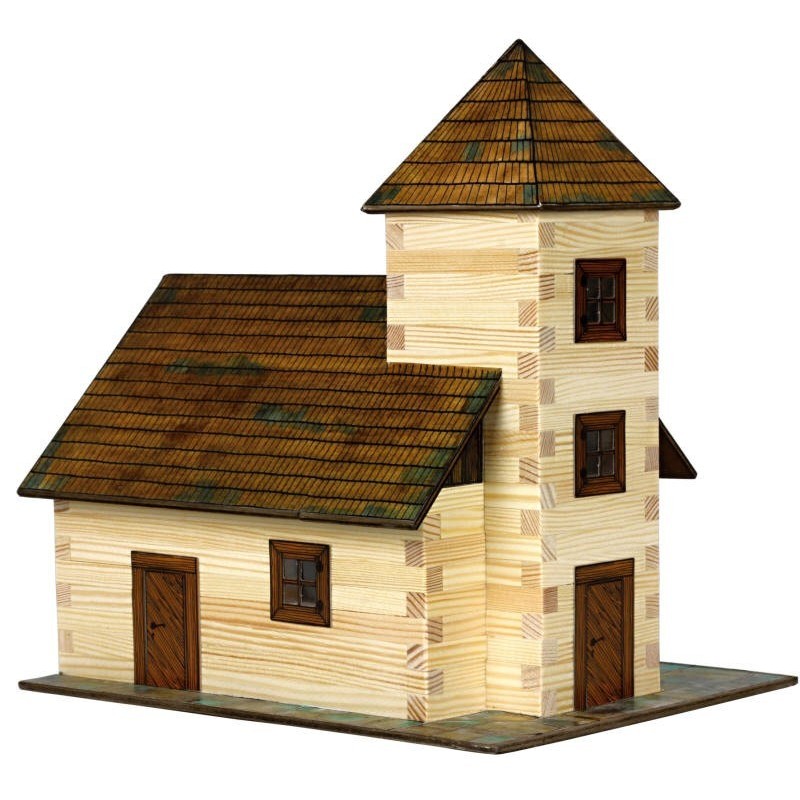 IGLESIA de madera para construir - Miniatura 1:32 - Walachia 12
