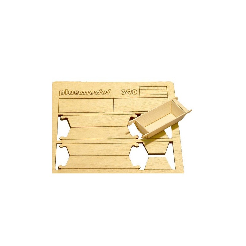 Kit Artesas de madera - Para Maquetar - Miniatura 1:35 - Plus Model 390 - 679739