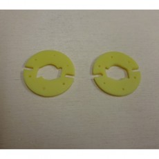 CONTRAPESOS para ruedas de John Deere amarillos - Miniaturas 1:32 - Artisan 04415J