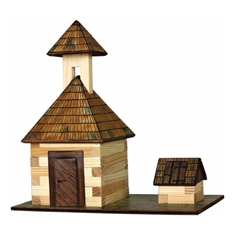 CAMPANARIO de madera para construir - Miniatura 1:32 - Walachia 09