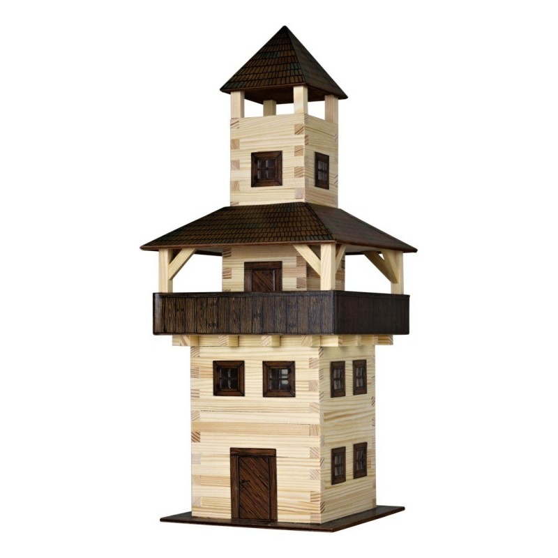 TORRE de madera para construir - Miniatura 1:32 - Walachia 28ia 26