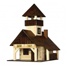 REFUGIO DE EXCURSIONISTA de madera para construir - Miniatura 1:32 - Walachia 40