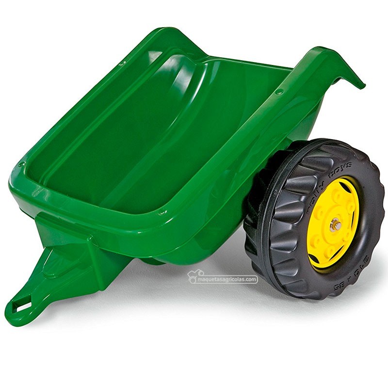 REMOLQUE VERDE tractor pedal - Juguete - Rolly Toys 121748