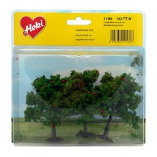 3 manzanos 8 cm - Miniatura Heki 1160