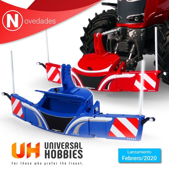 Universal Hobbies imcorpora en febrero 2 nuevos parachoques de seguridad de Tractor Bumper a su extenso catálogo