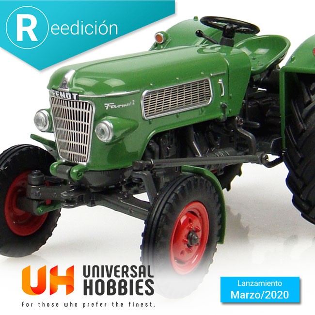 Universal Hobbies reedita de nuevo el tractor Farmer 2 de Fendt
