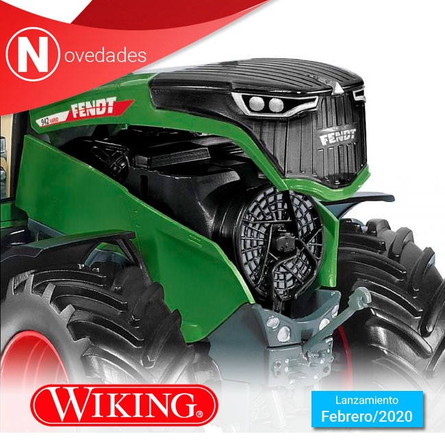 Wiking, con el Fendt 942 Vario, aumenta su gama de tractores de gran potencia en el catálogo del 2020